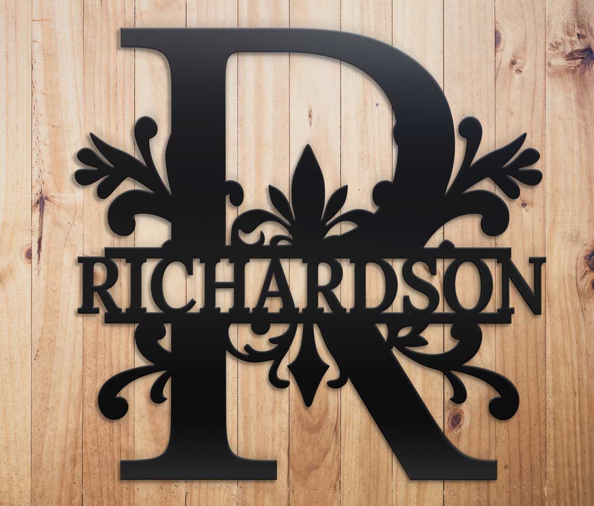 Alphabet Monogram Sign