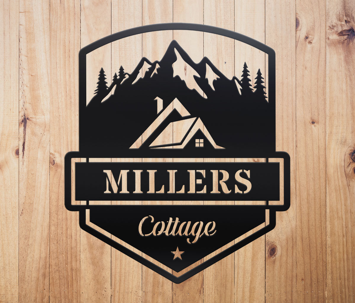 Mountain House Metal Sign