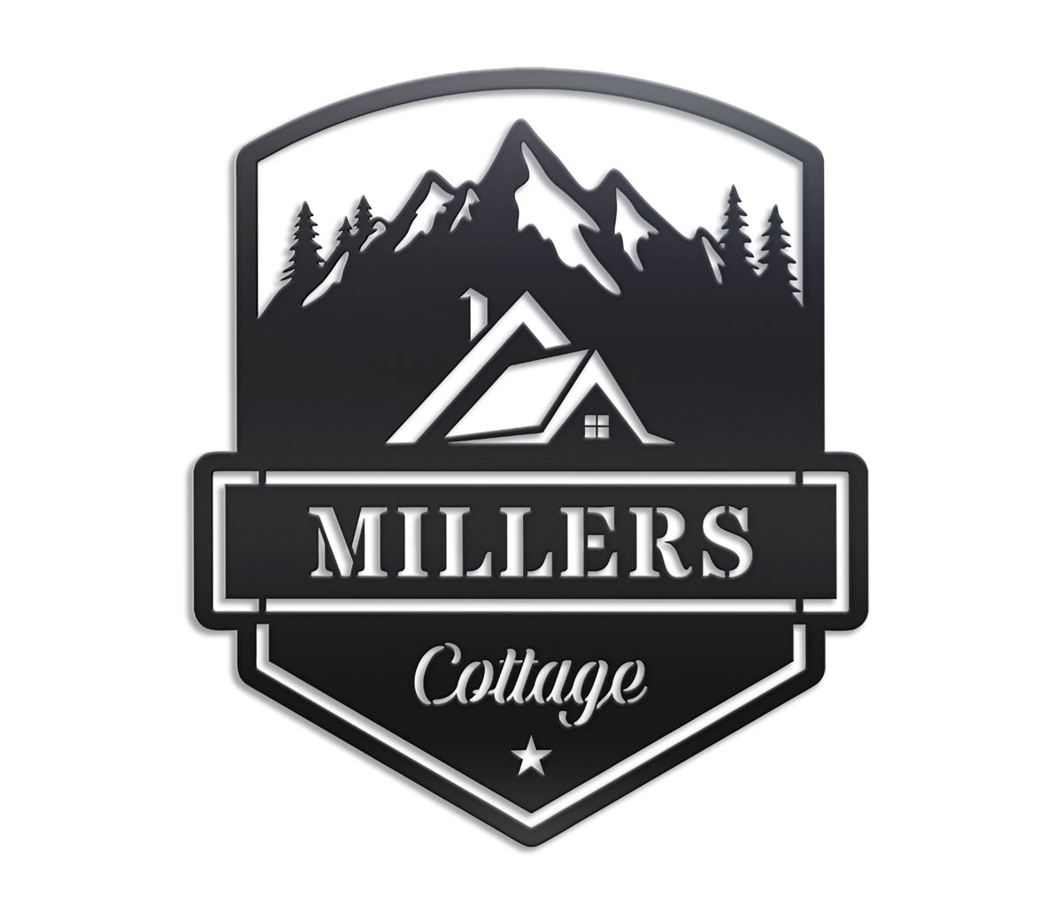 Mountain House Metal Sign