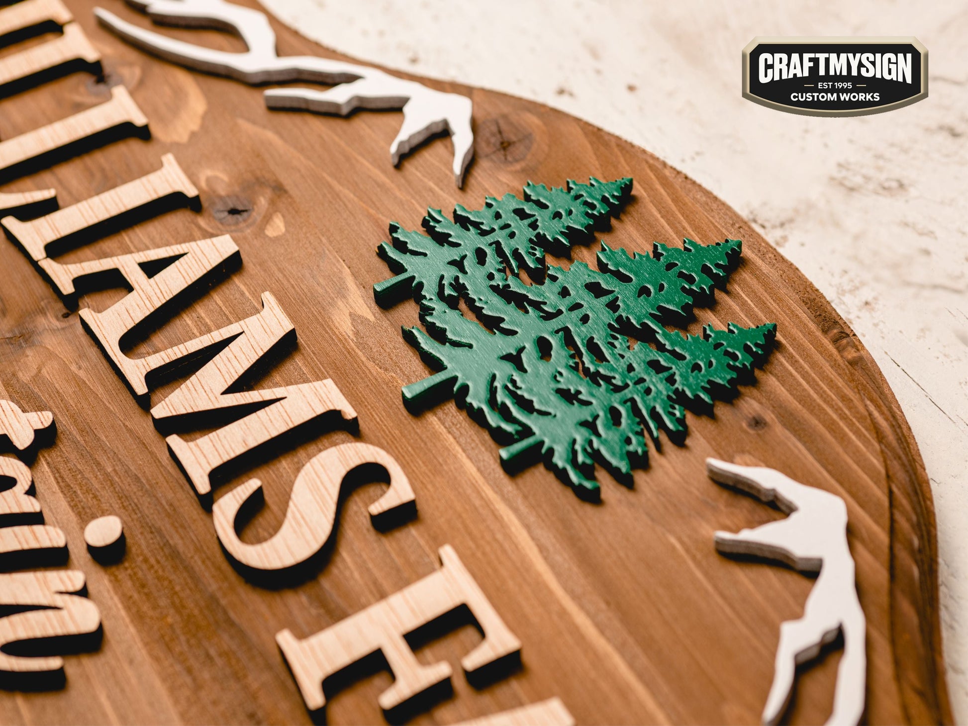 Mountain House Sign Craftmysign