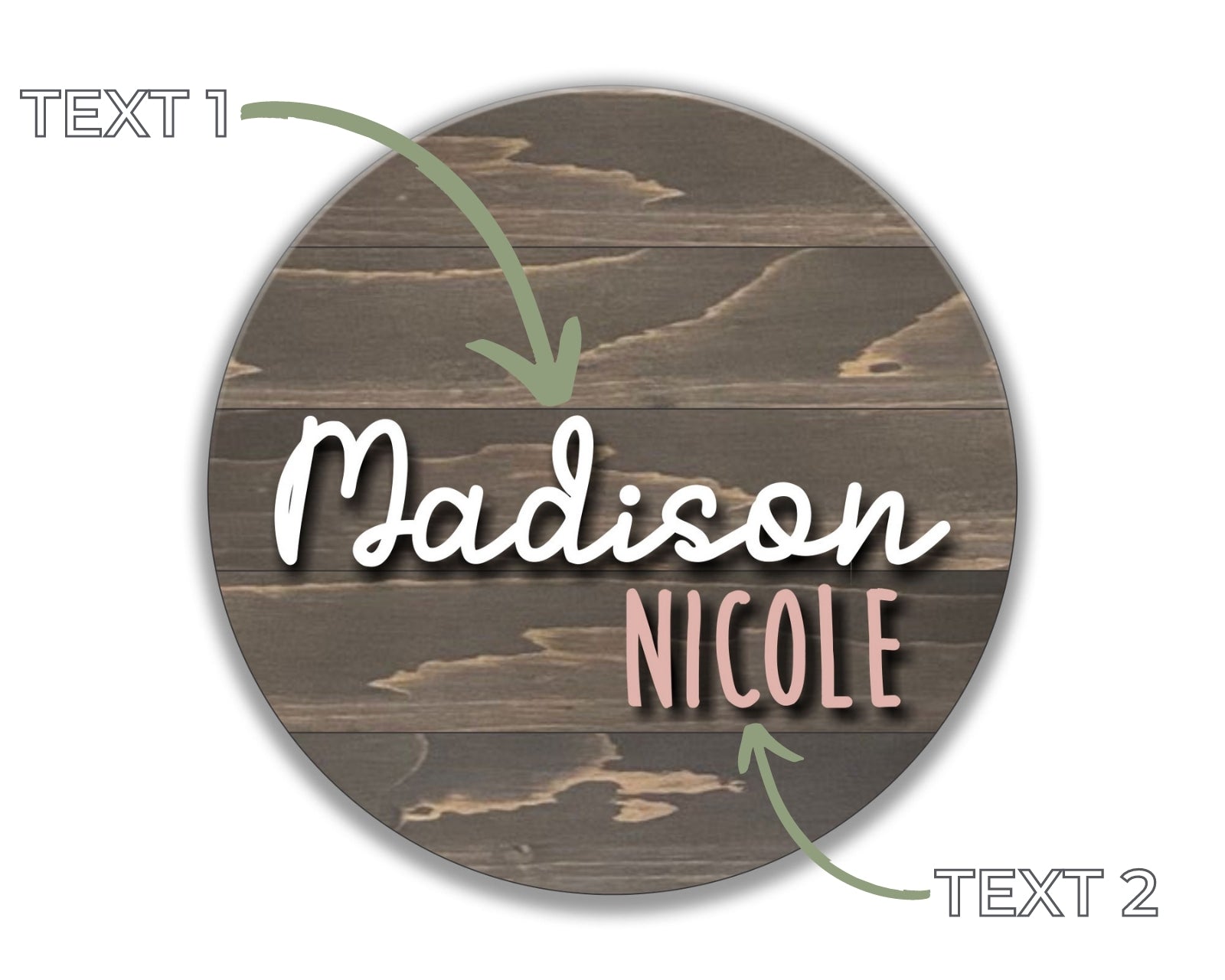 Nursery Name Sign Woodform Artcrafts