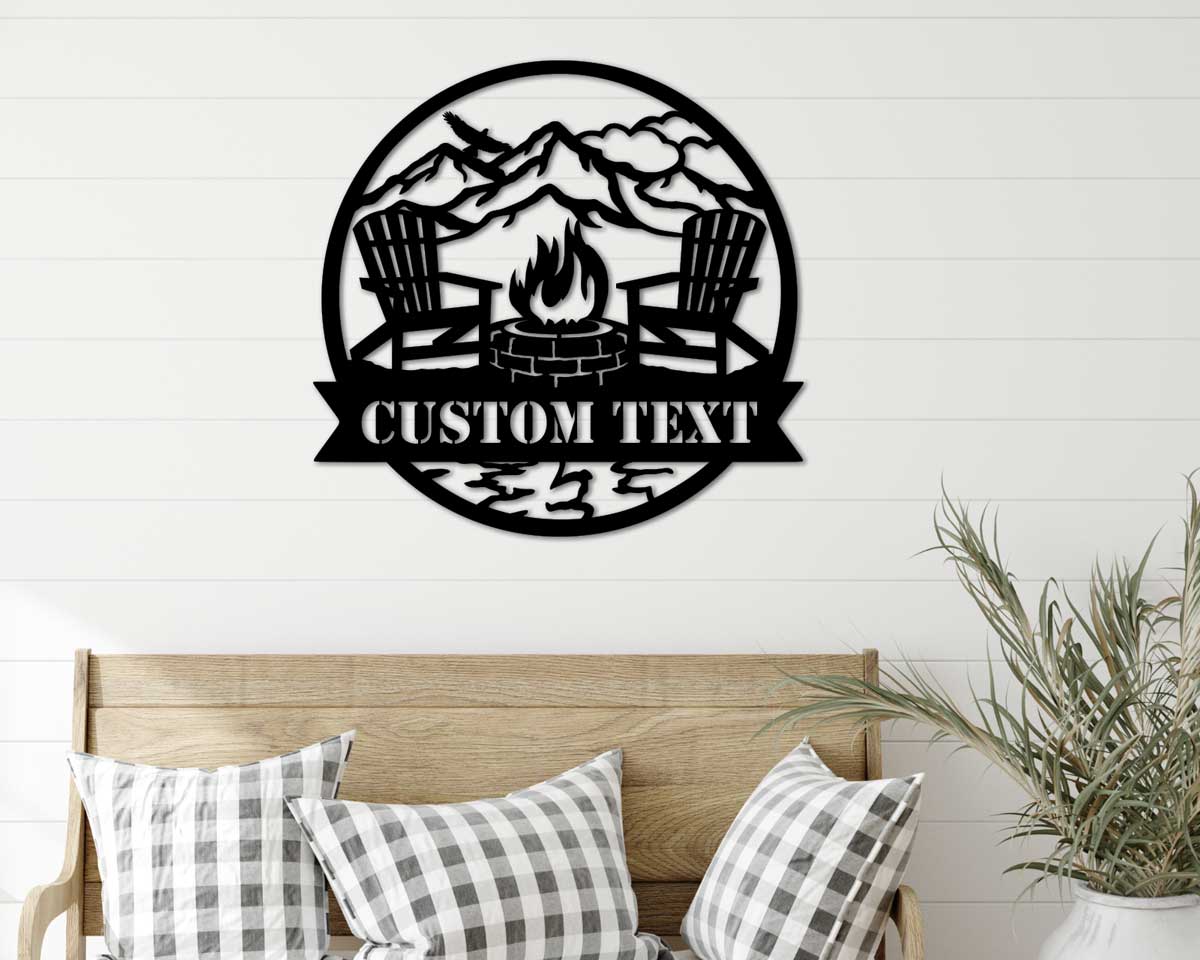 Outdoor Monogram Sign