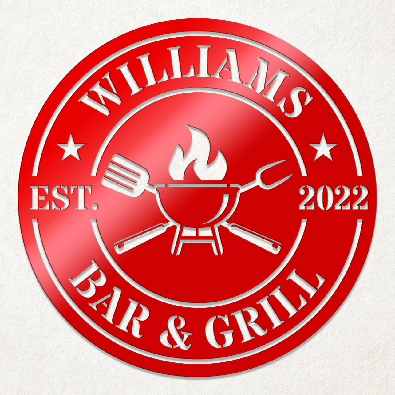 Grill im Garten