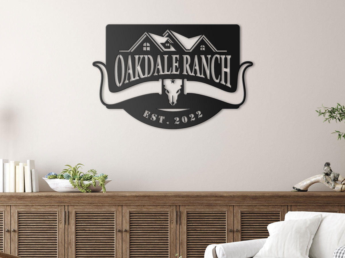 Ranch Metal Sign