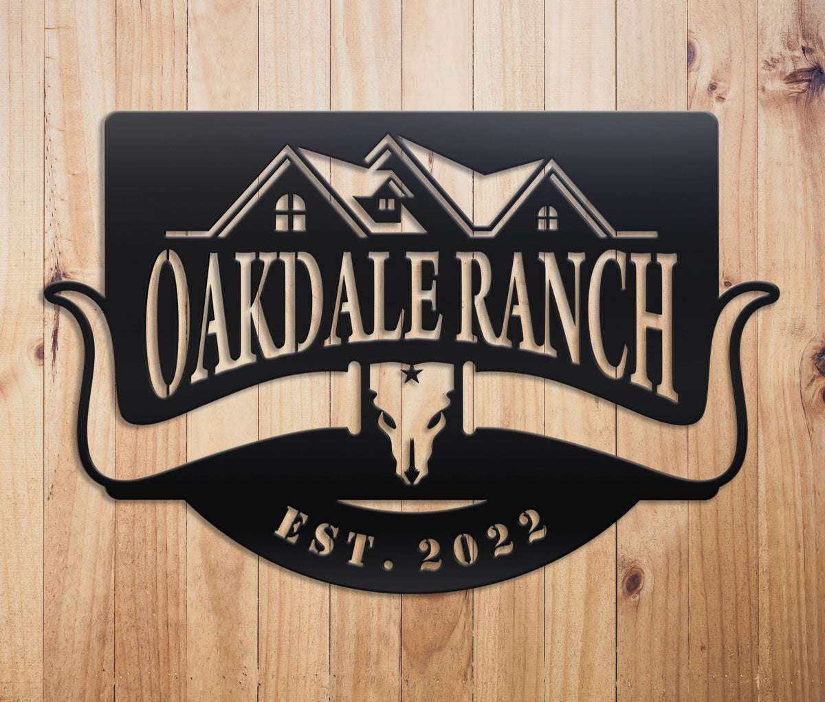 Ranch Metal Sign