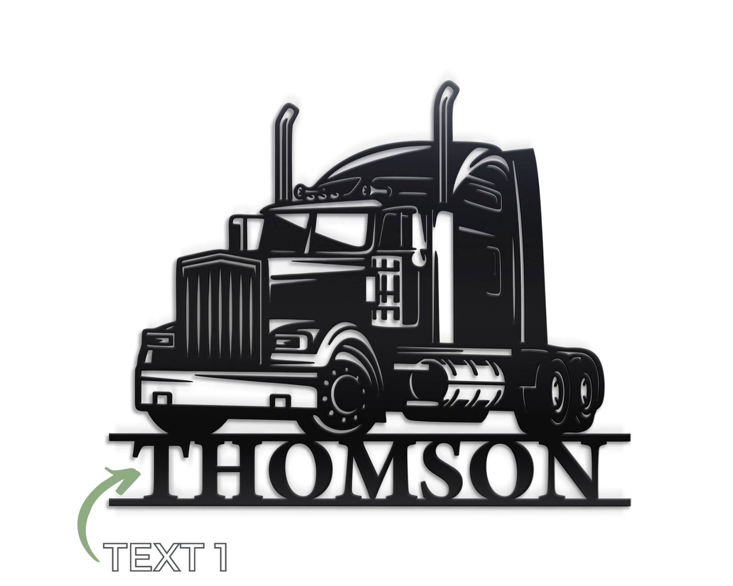 Peterbilt Truck Sign Metal Signs Craftmysign
