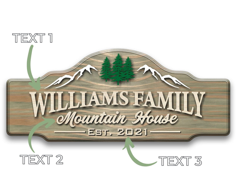 
                  
                    Mountain House Sign Craftmysign
                  
                