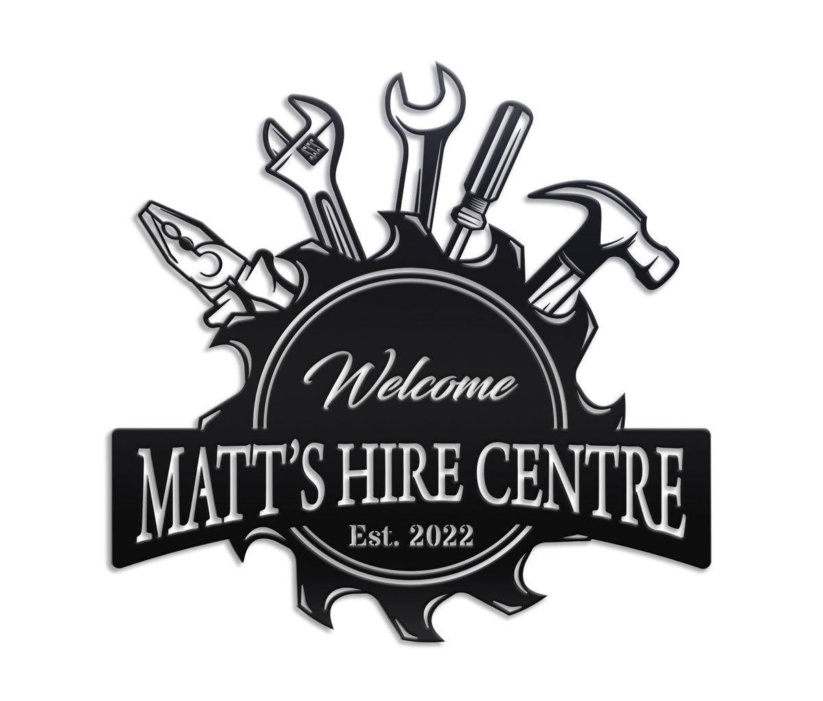 Service Tools Sign