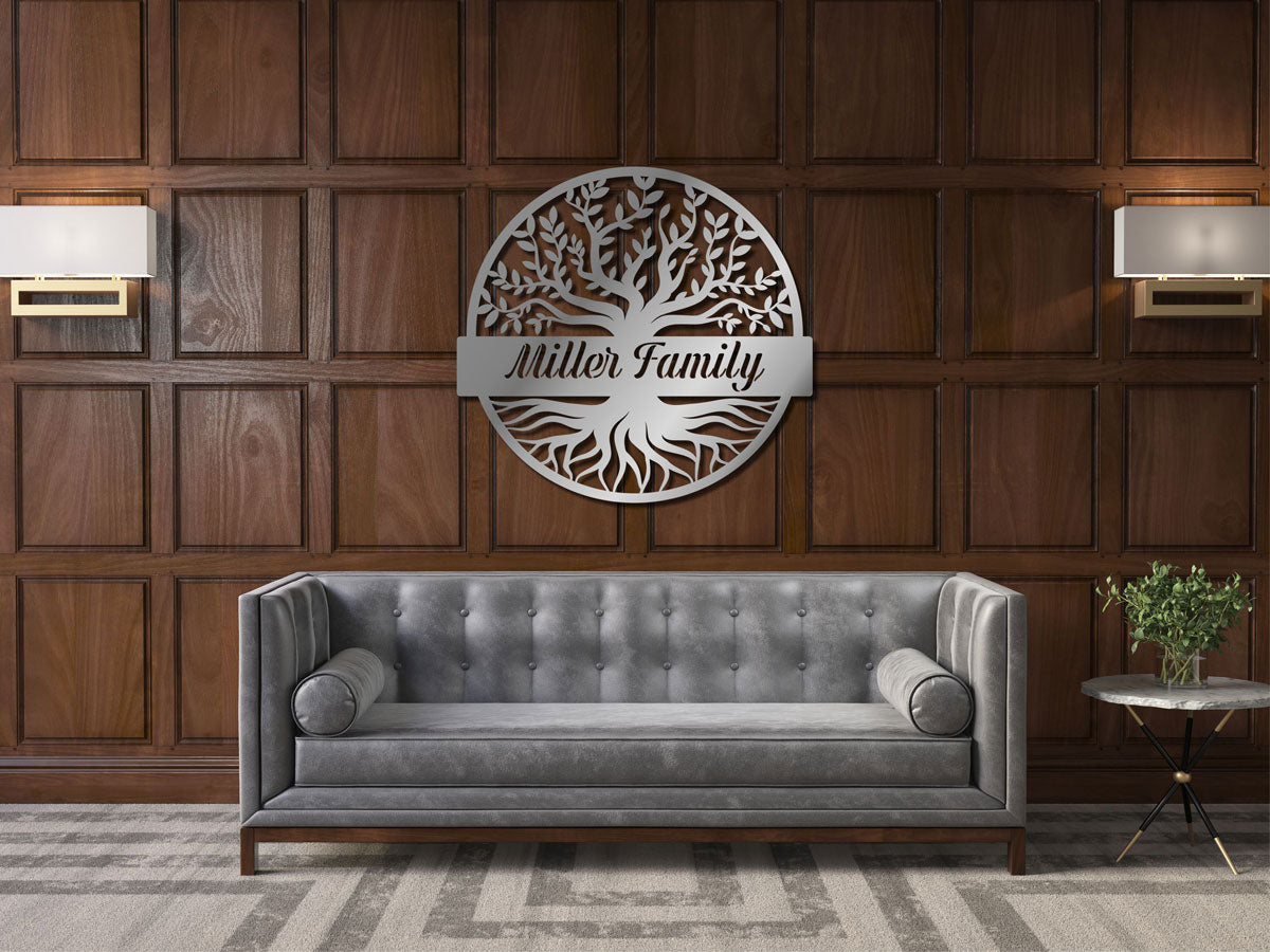Family Tree of Life Sign