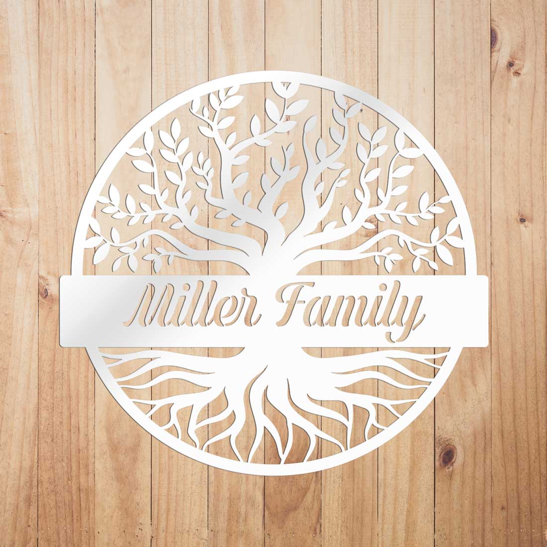 Family Tree of Life Sign
