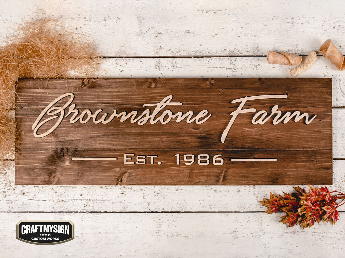 Custom Wooden Sign Craftmysign