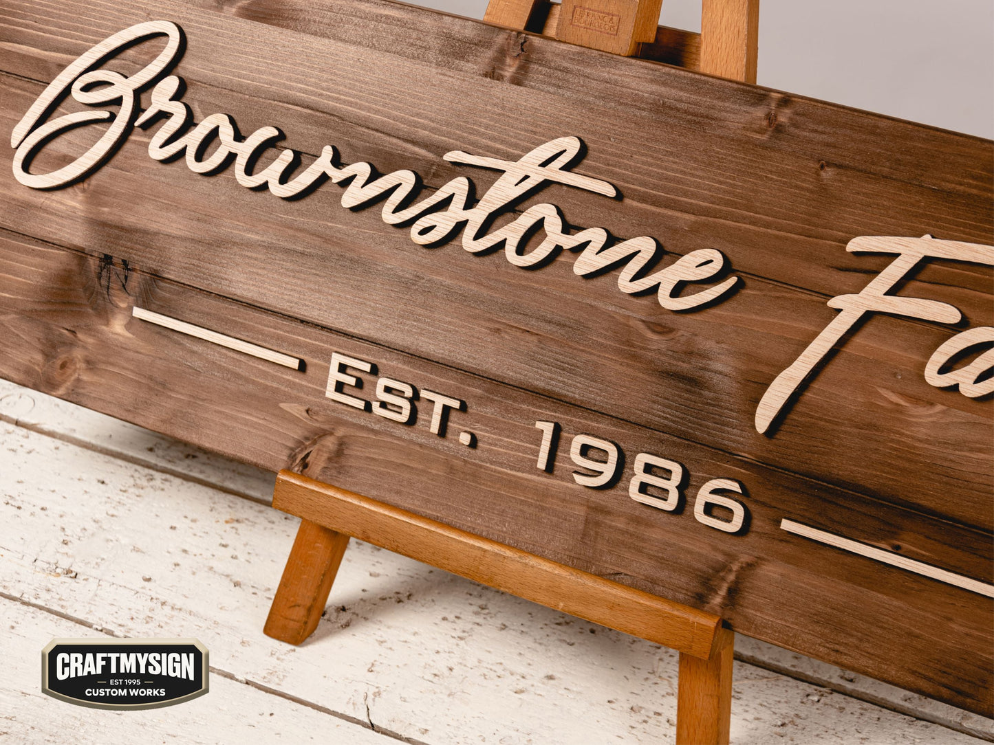 Custom Wooden Sign Craftmysign