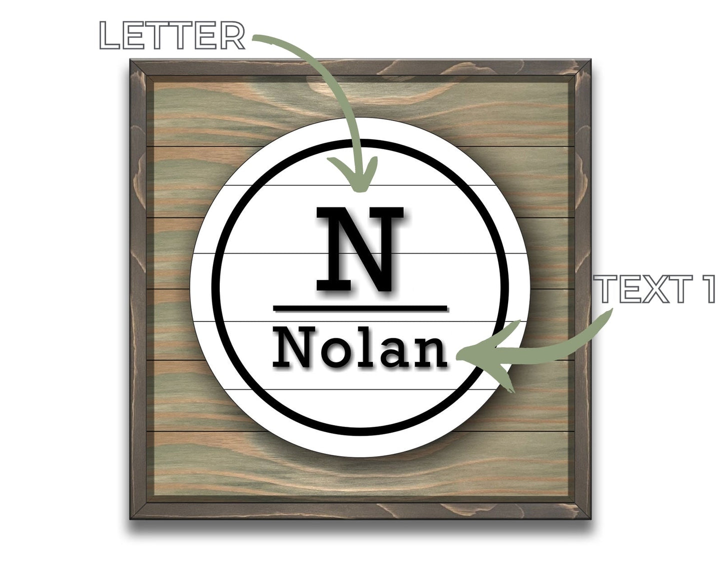 Framed Sign Craftmysign