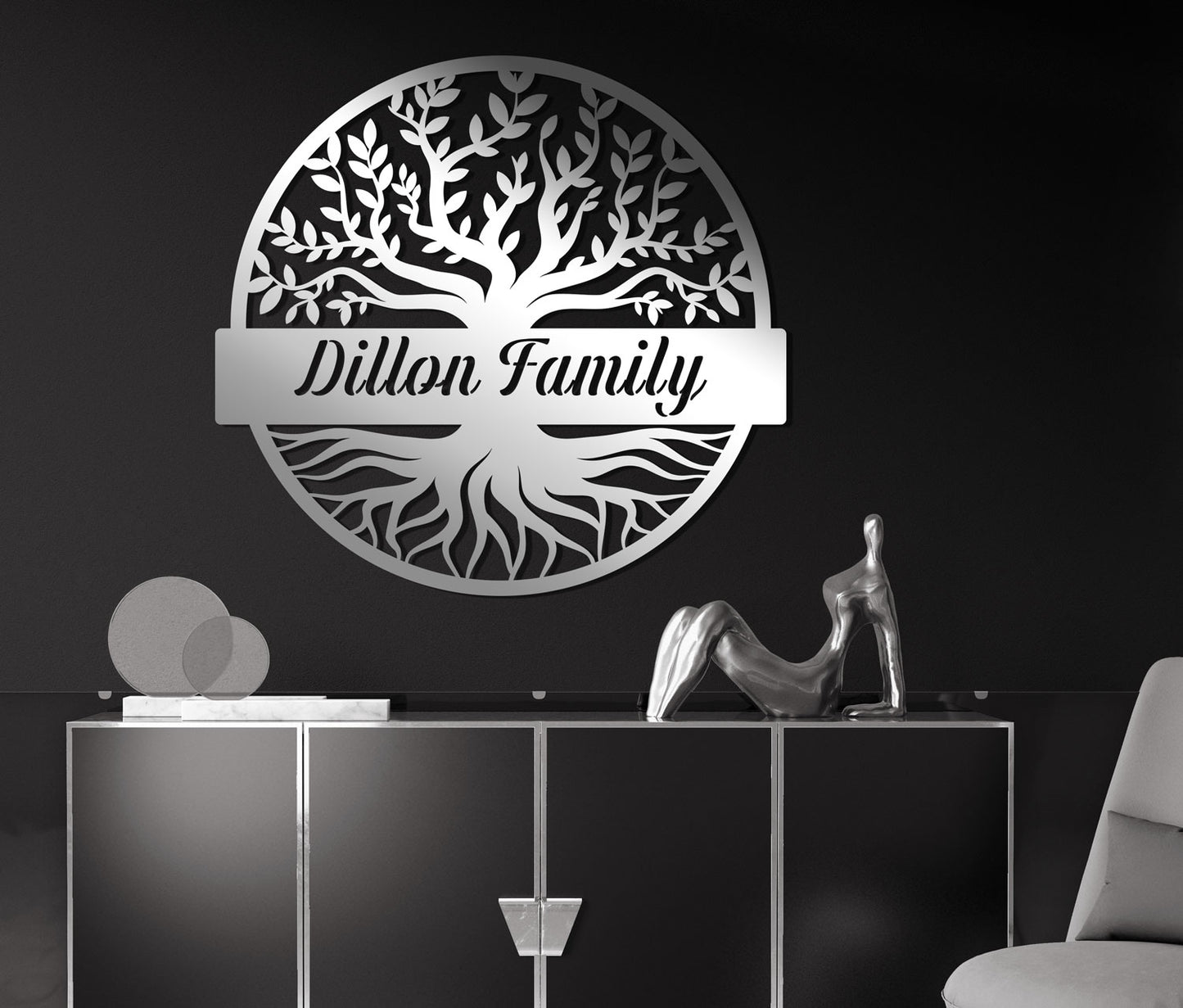 Family Tree of Life Sign