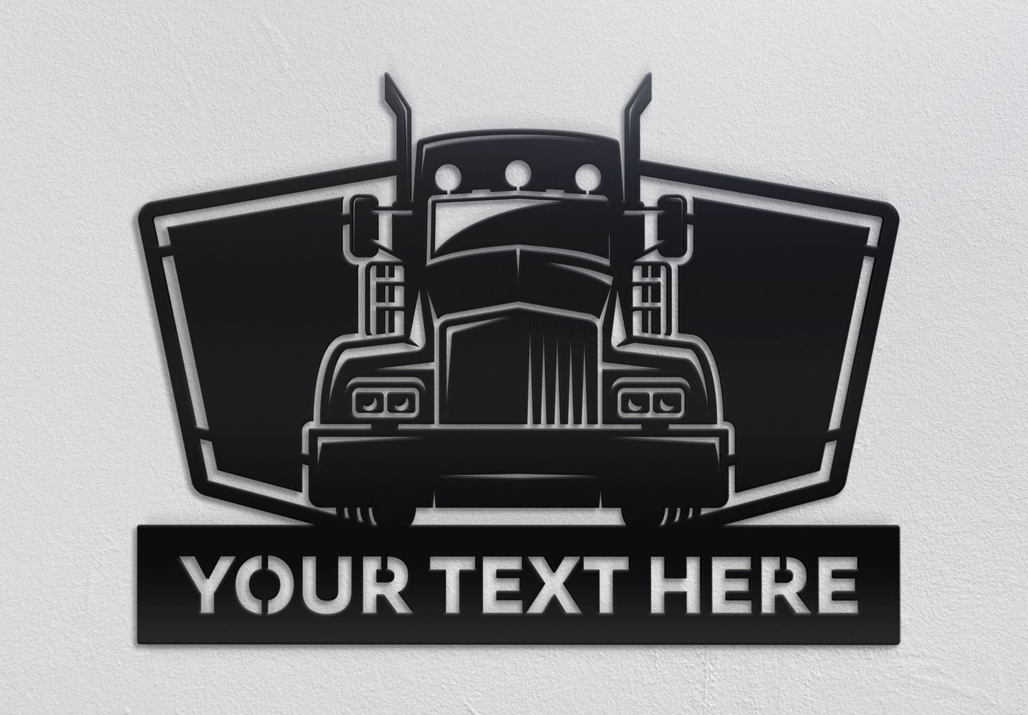 Peterbilt Truck Sign 2 Metal Signs Craftmysign
