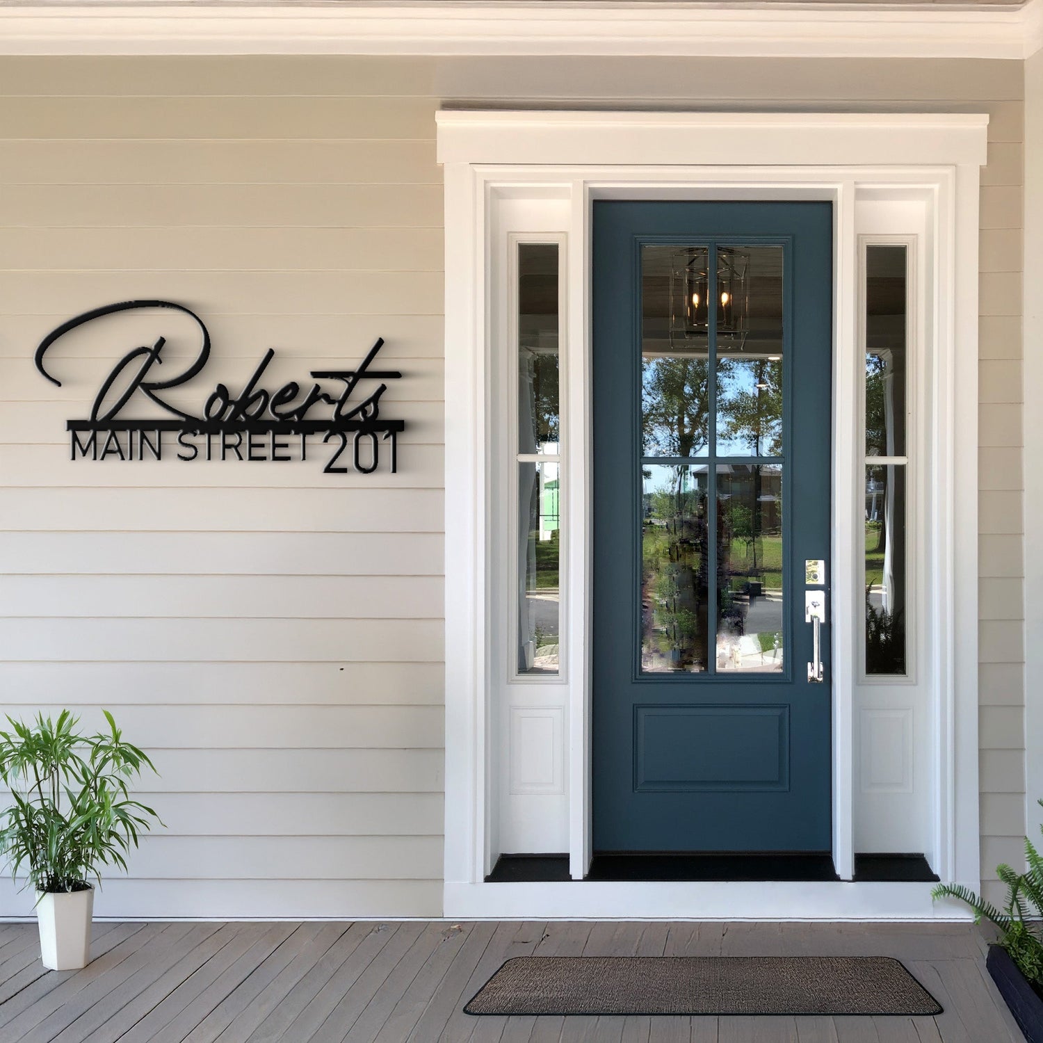 house address signs