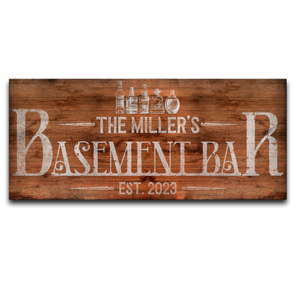 Basement Bar I - Canvas Art