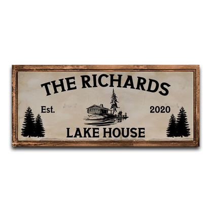 Lake House - Canvas Art