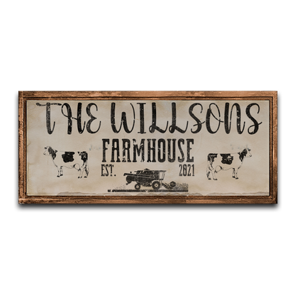 Farmhouse II - Canvas Art