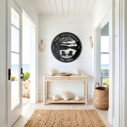 Adirondack Retreat Metal Sign