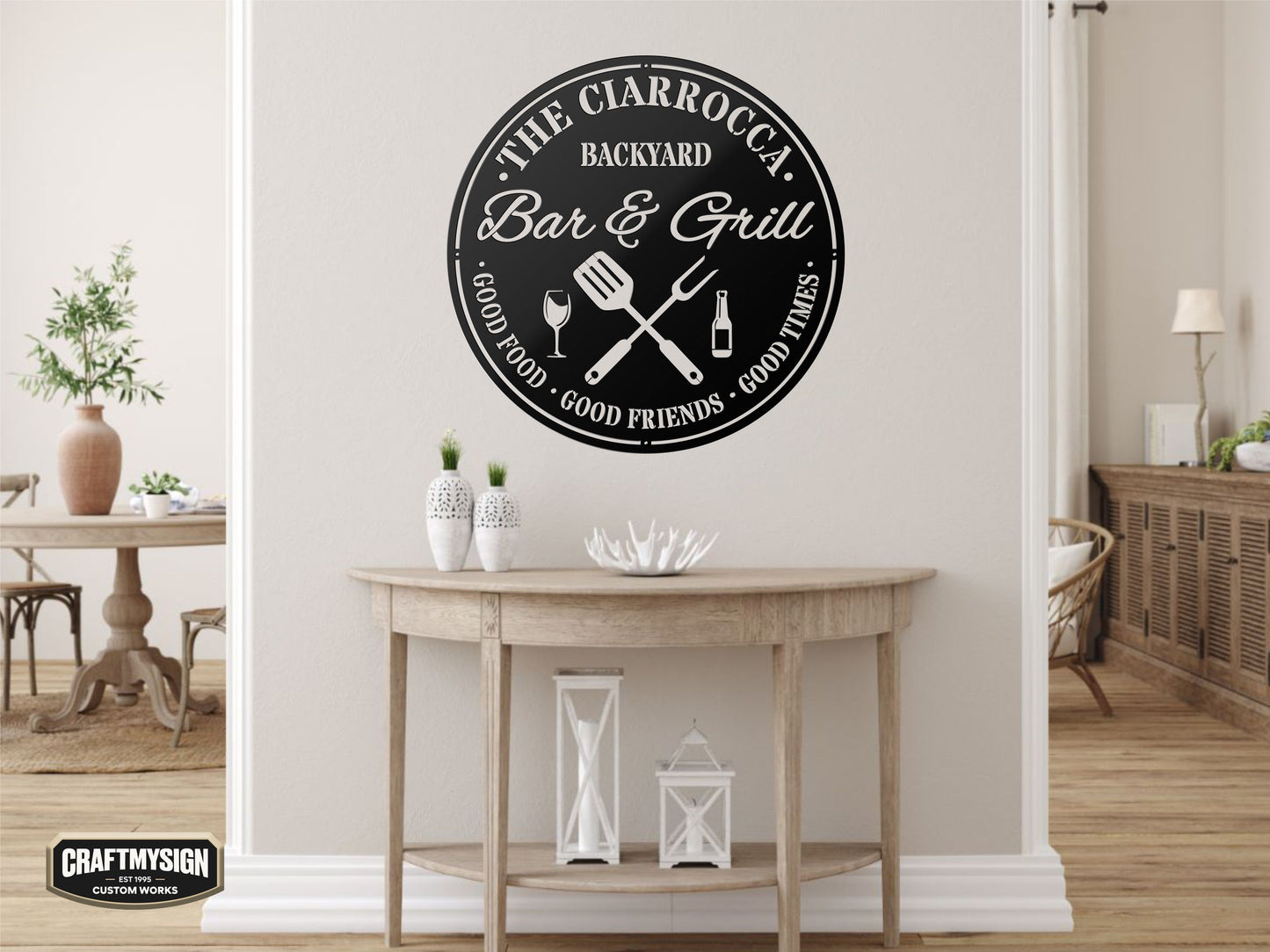 
                  
                    Bar & Grill II Metal Sign
                  
                