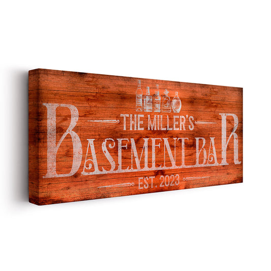 Basement Bar I - Canvas Art