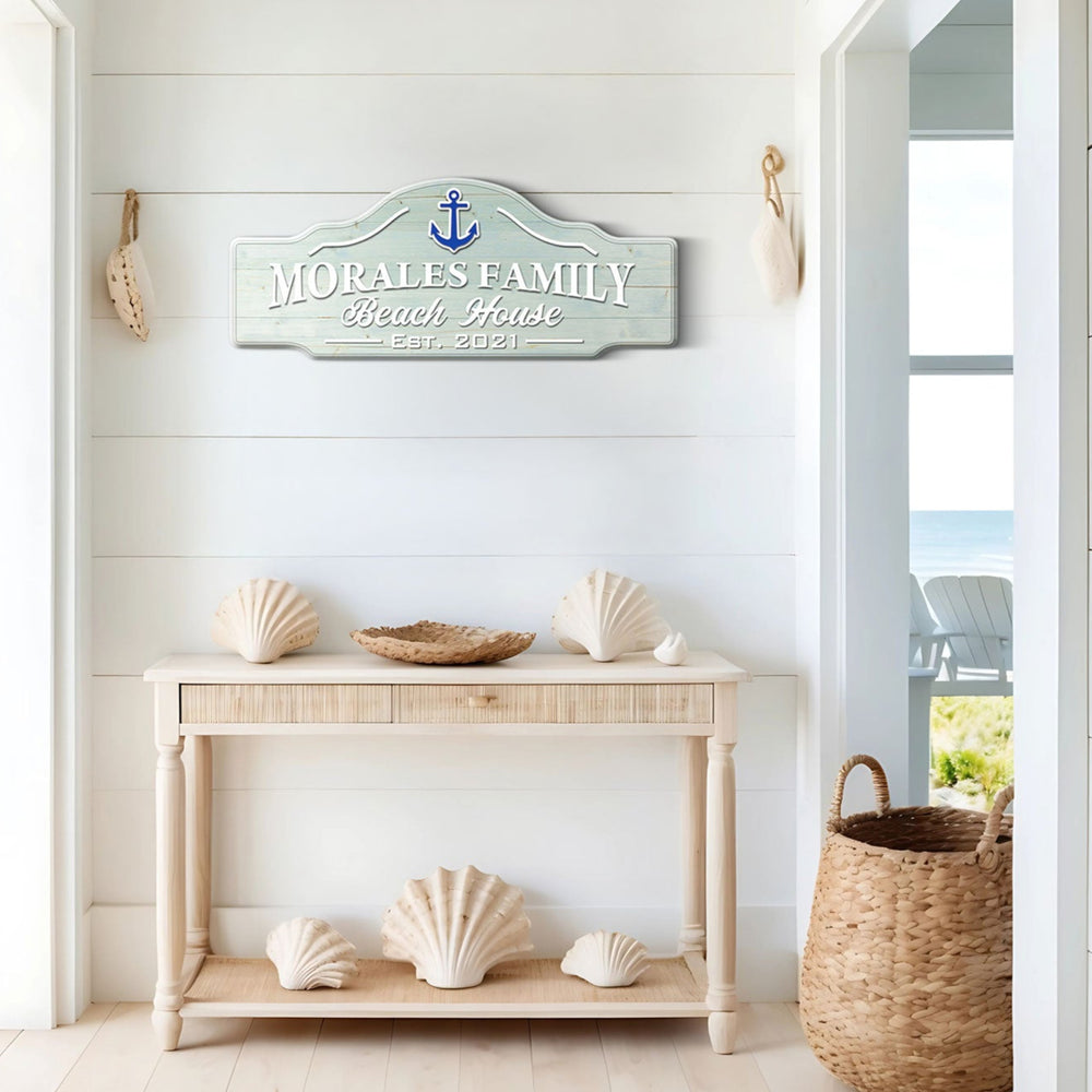 Beach House Sign
