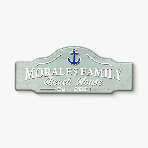 Beach House Sign
