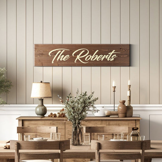 Custom Wooden Sign