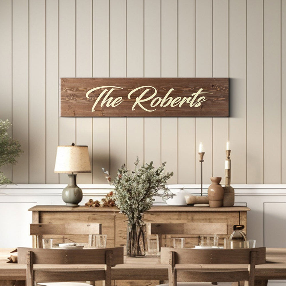 Custom Wooden Sign