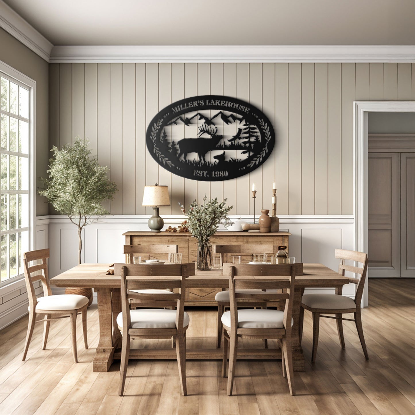 
                  
                    Elk Outdoor Oval Metal Sign
                  
                