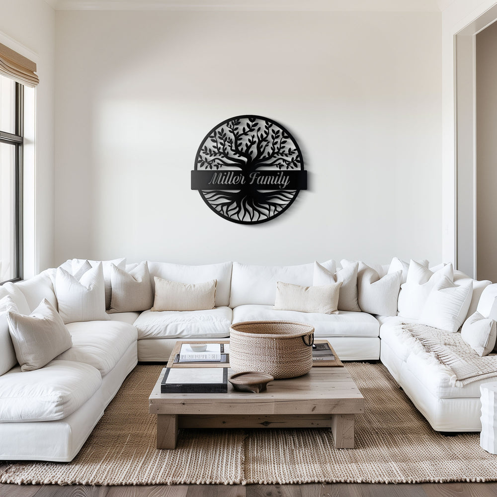 
                  
                    Family Tree of Life Sign
                  
                