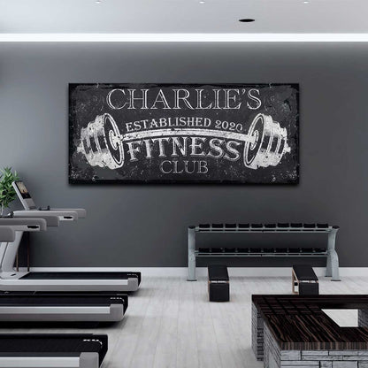 Fitness Club - Canvas Art