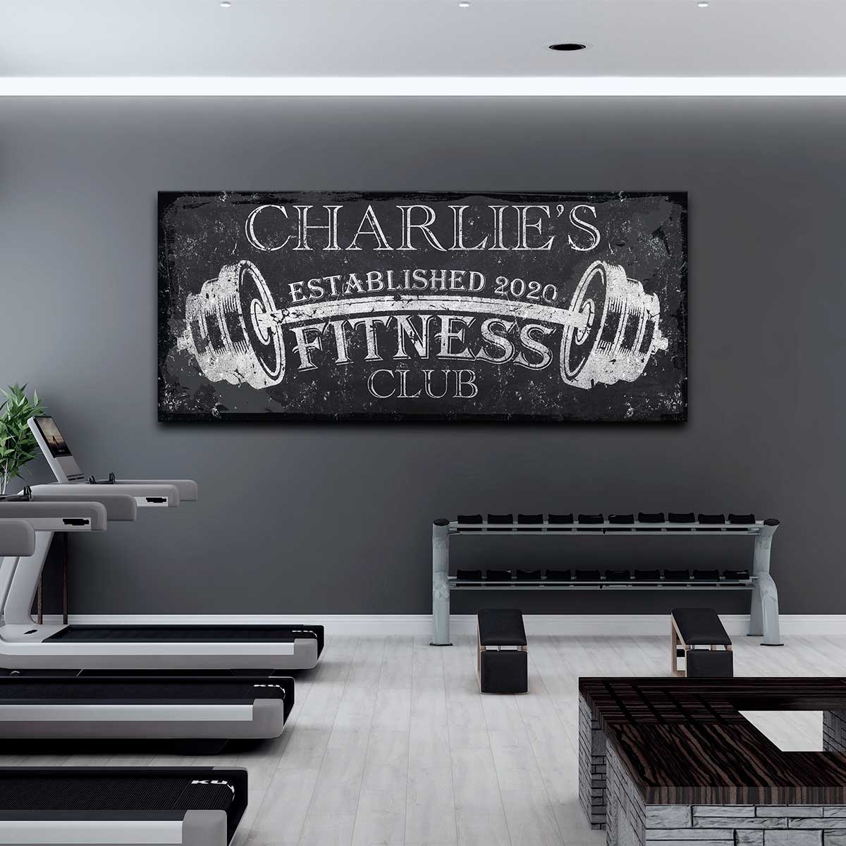 
                  
                    Fitness Club - Canvas Art
                  
                