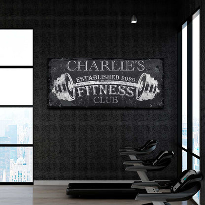Fitness Club - Canvas Art