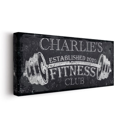 Fitness Club - Canvas Art