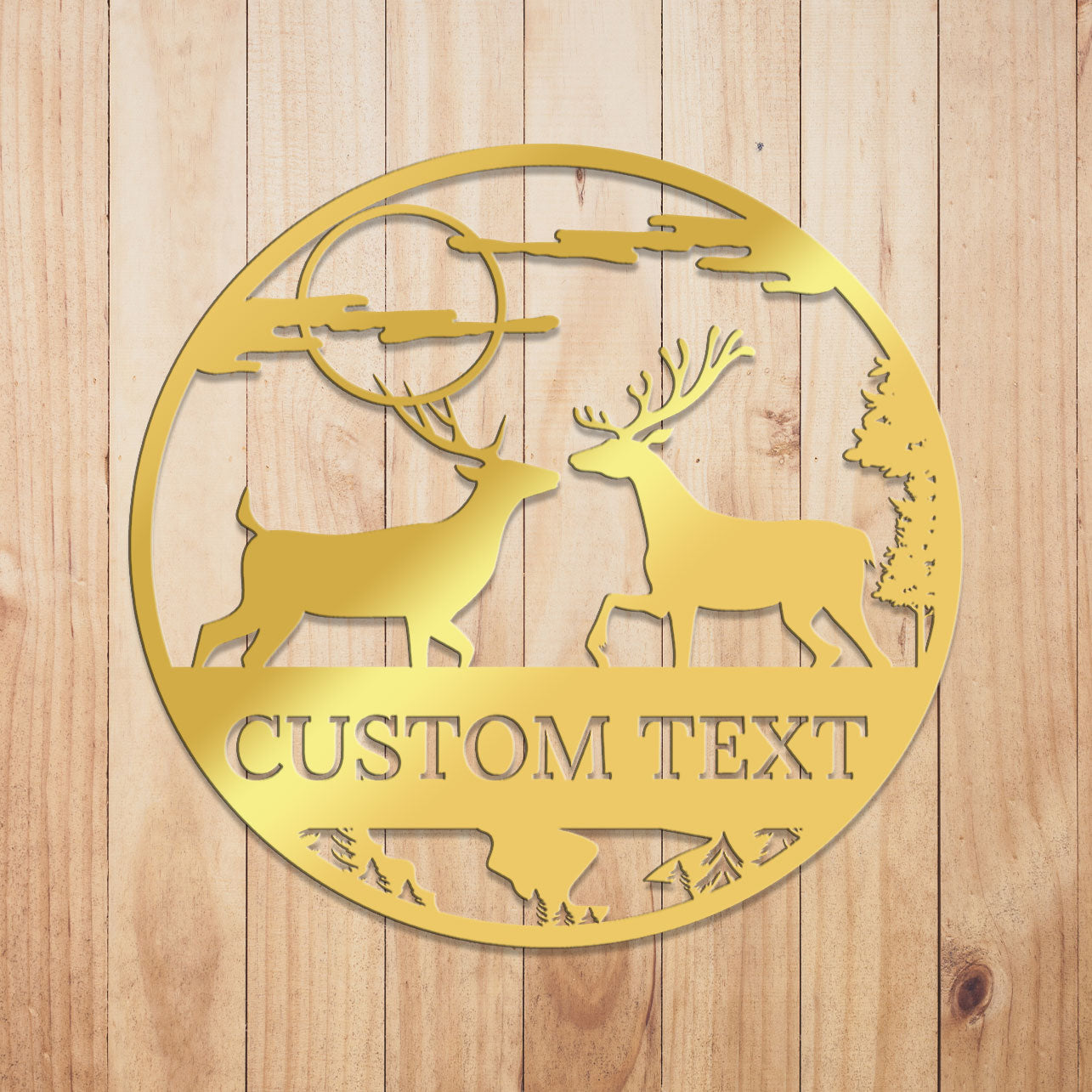 
                  
                    Deer Outdoor Metal Sign 4
                  
                