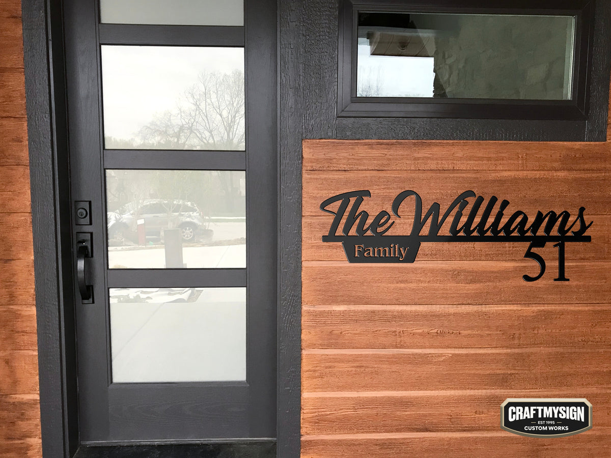 Street Name & Address Sign by Craftmysgin – Craft My Sign