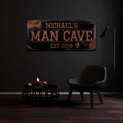 Man Cave - Canvas Art
