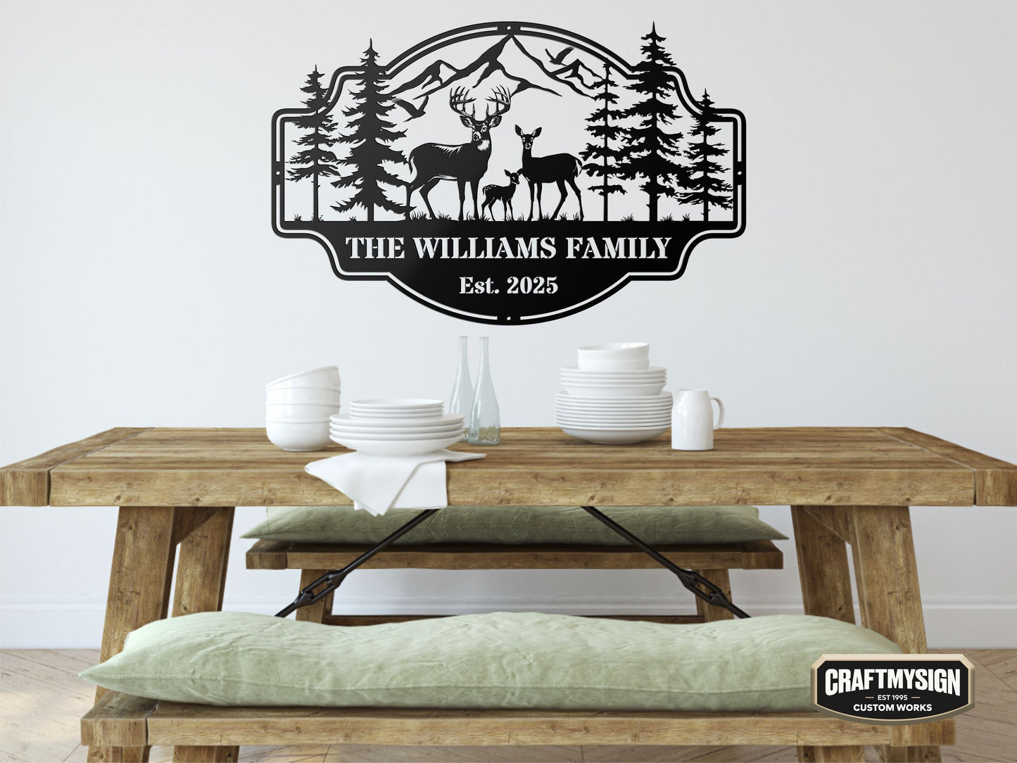 
                  
                    Forest View Metal Sign
                  
                
