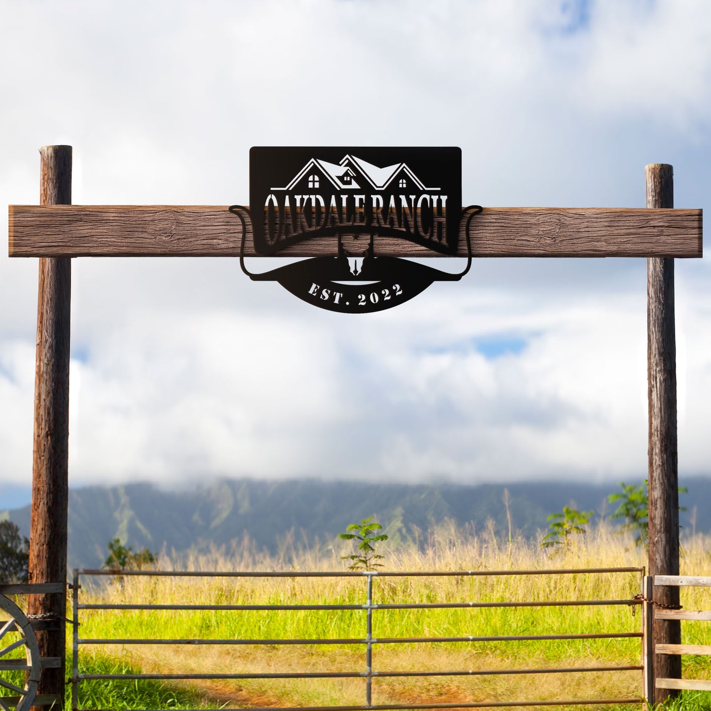 
                  
                    Ranch Metal Sign
                  
                