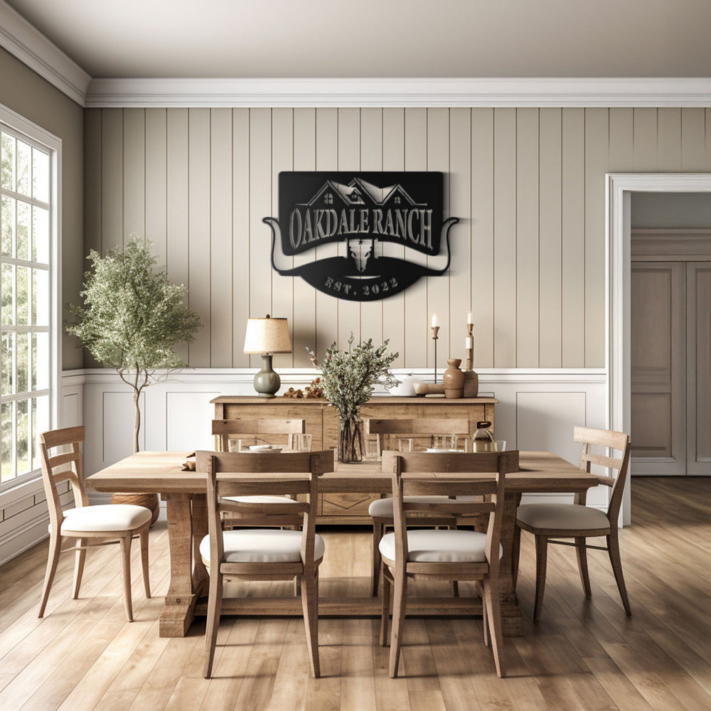 
                  
                    Ranch Metal Sign
                  
                