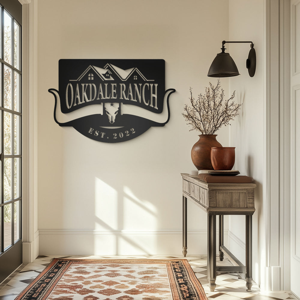 
                  
                    Ranch Metal Sign
                  
                
