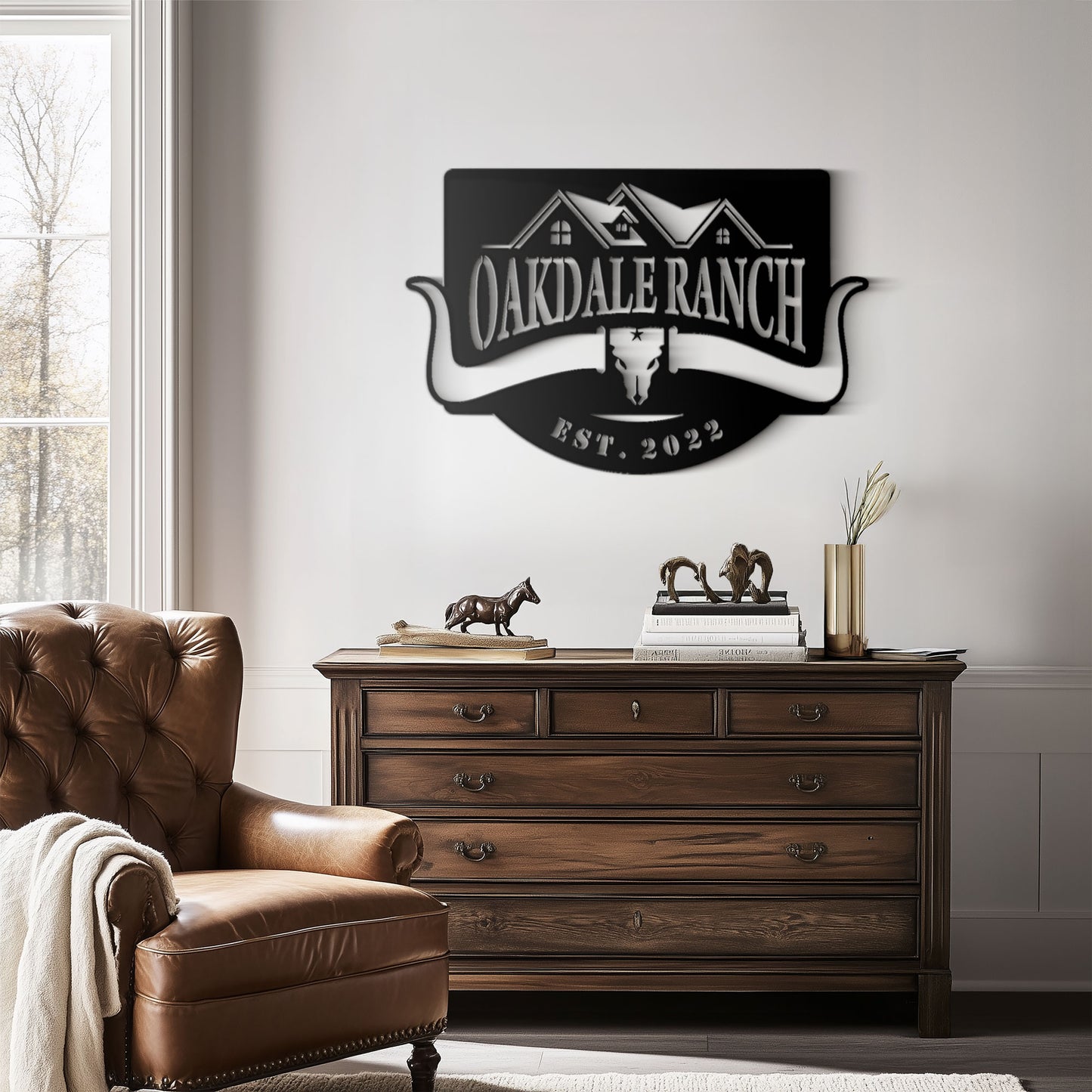 
                  
                    Ranch Metal Sign
                  
                