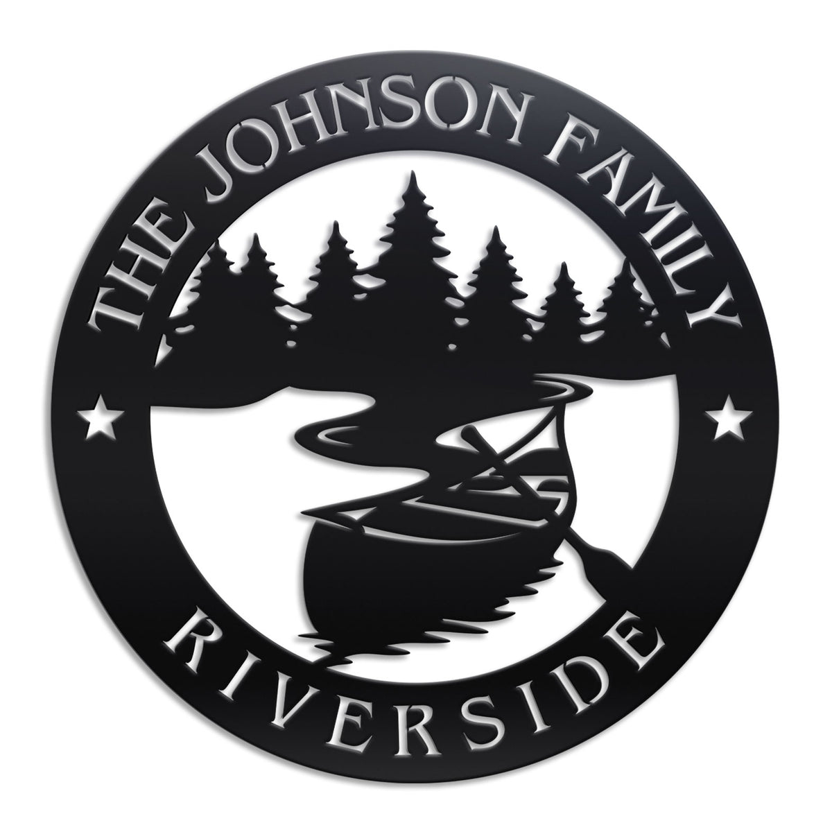 Custom River House Metal Sign by Craftmysign – Craft My Sign