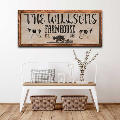 Farmhouse II - Canvas Art