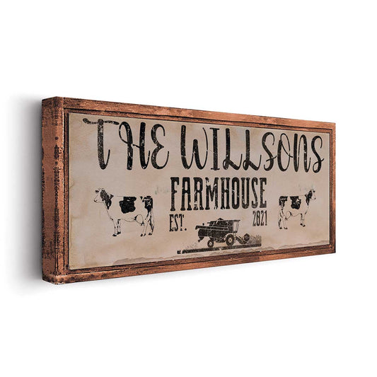Farmhouse II - Canvas Art