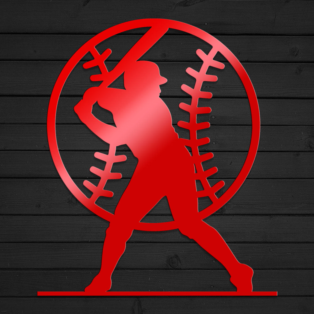 Baseball Player Sign II