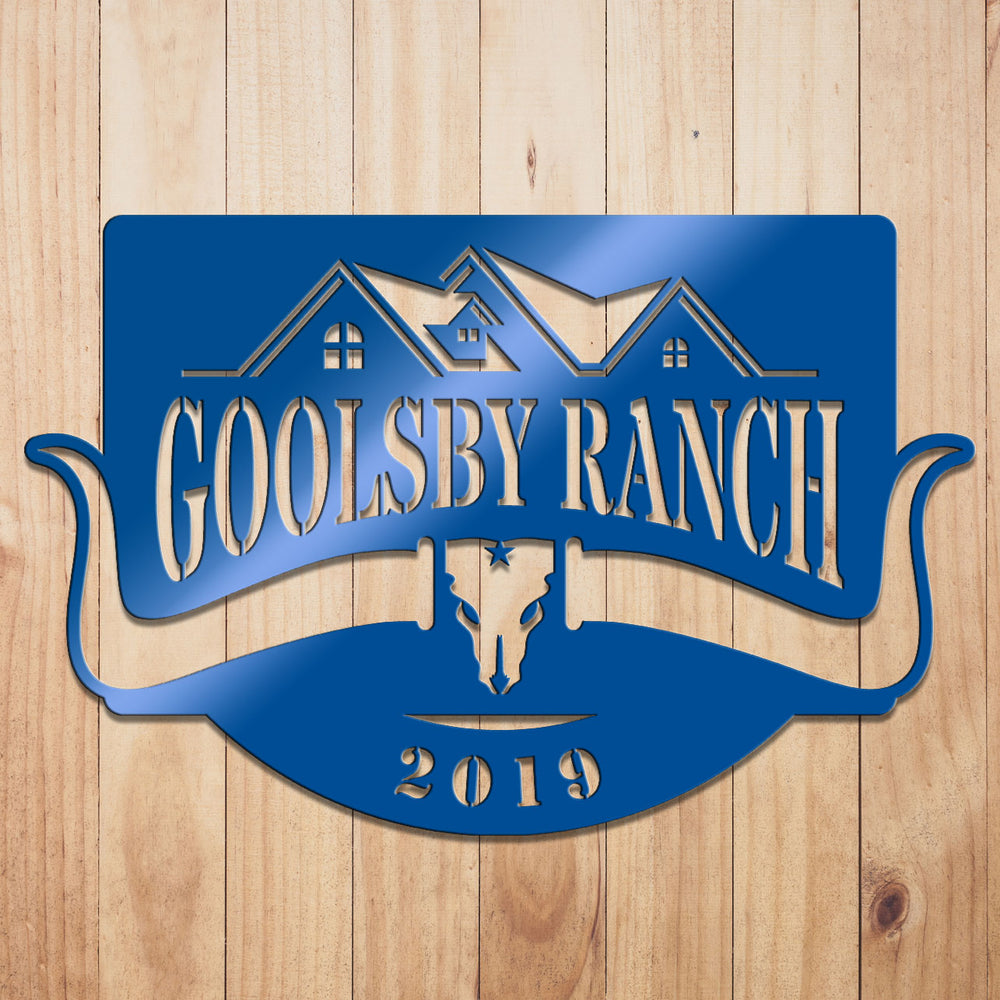 Custom Ranch Metal Sign by Craftmysgin – Craft My Sign