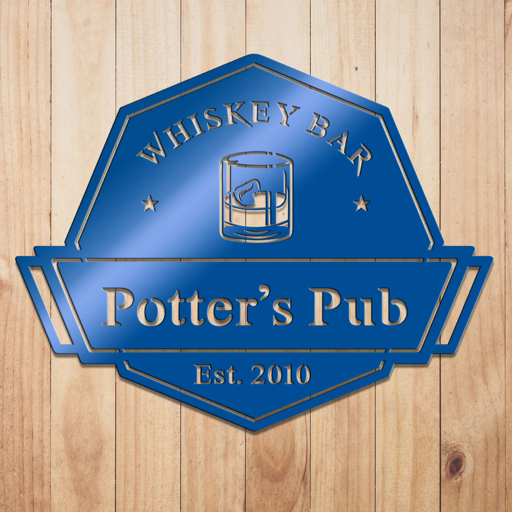 Custom Whiskey Sign by Craftmysgin – Craft My Sign